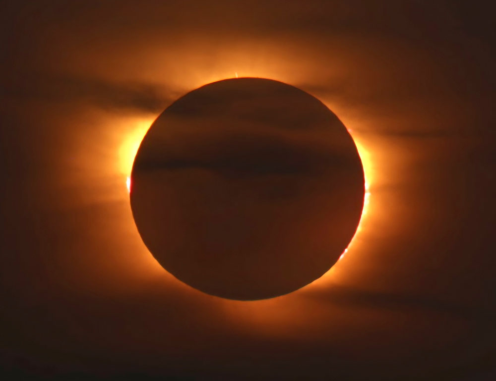 Sonnenfinsternis über Mallorca